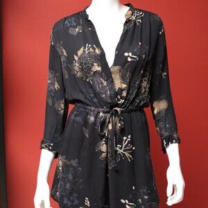 Babaton Silk Floral Mini Dress